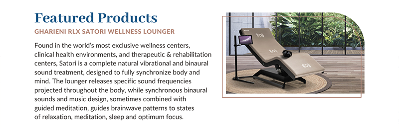 Gharieni RLX Satori Wellness Lounger